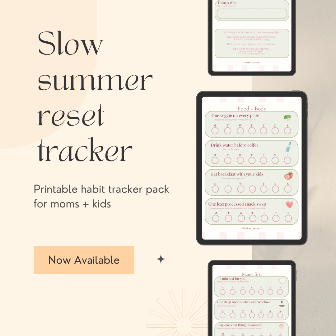 Slow summer reset tracker - digital